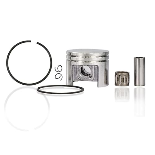 LBXKJQ Diameter 38mm Cylinder Piston Ring Kit with 10mm Pin Fit MS170 MS180 for Chainsaw Gasoline Motor Engine