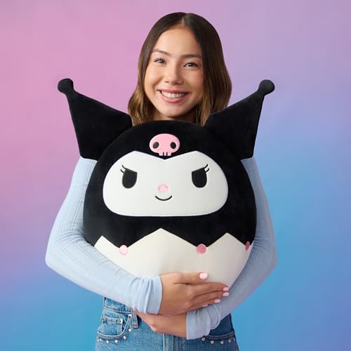 Image of Squishmallows Original Sanrio 14in Kuromi - Official Jazwares Plush (Large)