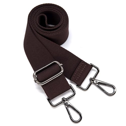 Image of S&loyoe Thickened Solid Color Purse Straps Replacement Crossbody Bag Strap Adjustable Wide Guitar Straps for Handbags 1.5inch