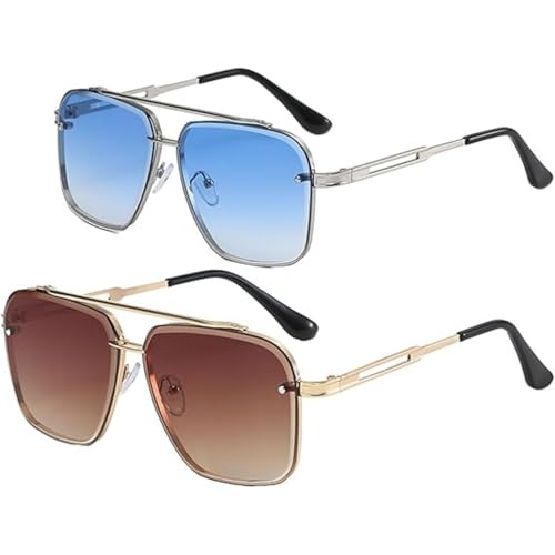 Pickelect Sunglasses, Retro Gradient Sunglasses, Shade UV400 Protection for Women & Men2