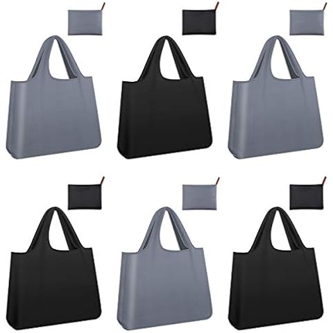 Philorn Faltbare Einkaufstasche 6 Stück Cover