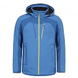 Icepeak Softshelljacke Herren Selby mit Kapuze, Größe:3XL, Farbe:Blau