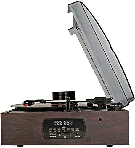 Tourne-Disque Tourne-Disque Bluetooth Préampli Phono intégré 3 Vitesses Entraînement par Courroie avec contrepoids réglable Cartouche magnétique Enregistrement - Les Beatles, Paul McCartney, John Lennon, RIngo Starr, George Harrison Tourne-Disque Tourne-Disque Bluetooth Préampli Phono intégré 3 Vitesses Entraînement par Courroie avec contrepoids réglable Cartouche magnétique Enregistrement – Image 6