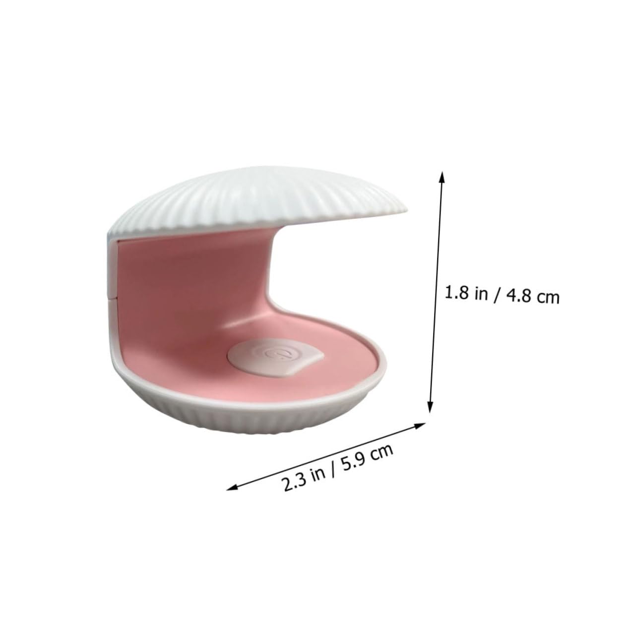 Healeved 4piezas Lampara De Uñas Usb Para Secado De Esmalte Luz Led Manicura Rápida Para Uso Salón y Casa Duradera y Portátil Incluye Cable Usb