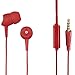 Produktbild Hama Basic Binaural Ohrstecker rot  Headset, binaural, 3,5 mm (1/8), Cardioid, Ohrhörer, Rot, kabelgebunden