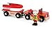 Produktbild BRIO World 33859 - Feuerwehr Boot mit Transporter, bunt