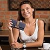 PAULO SERINI® Große Geldbörse für Damen – Geldbörse aus veganem Leder mit 9 Kartenfächern & Münzfach – Ideal für den täglichen Gebrauch, stylische & funktionale Damenbrieftasche – Marineblau #2