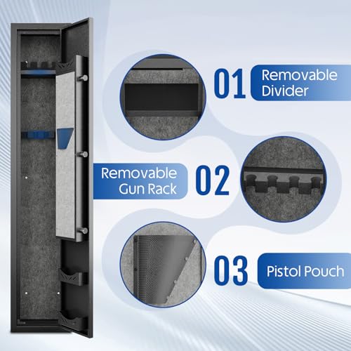 Image of 2-3 Gun Safe,gun safe for rifles and pistols, Digital Access Safe