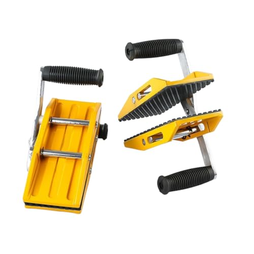 MYCENSE 2x Granite Carrying Clamps Granite Panel Carriers Lifting Tools Handling Non Slip Handle Lifting Clamps for Moving Marble