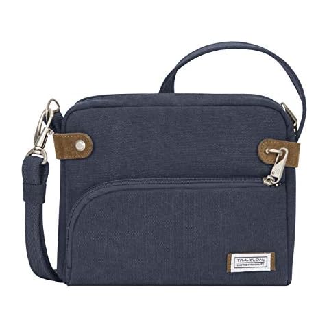Travelon Anti-Theft Heritage Crossbody Bag, Indigo Cover