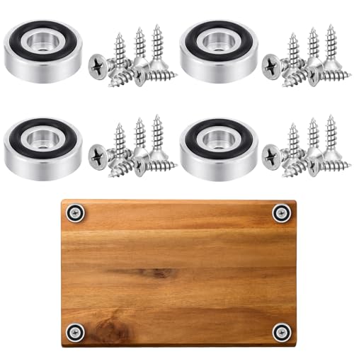 Patas para tabla de cortar acero inoxidable 4 pcs miniatura 1