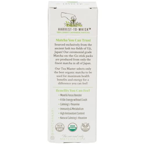 Té Matcha en sticks pack 6 unidades 1.5 g miniatura 3