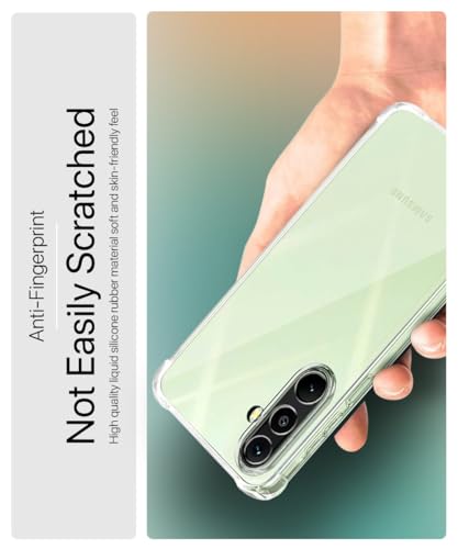 Image of WOW IMAGINE Clear Back Cover Case for Samsung Galaxy M36 5G | Samsung Galaxy F36 5G Shockproof Soft TPU Case | Cushioned Edges for Ultimate Protection Back Cover Case - Transparent