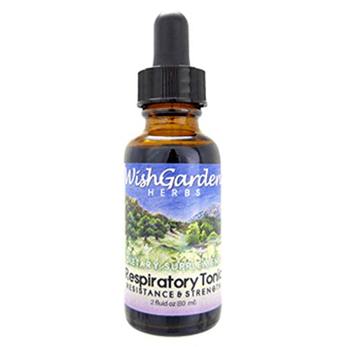 WishGarden Herbs Respiratory Tonic for Resistance & Strength Organic