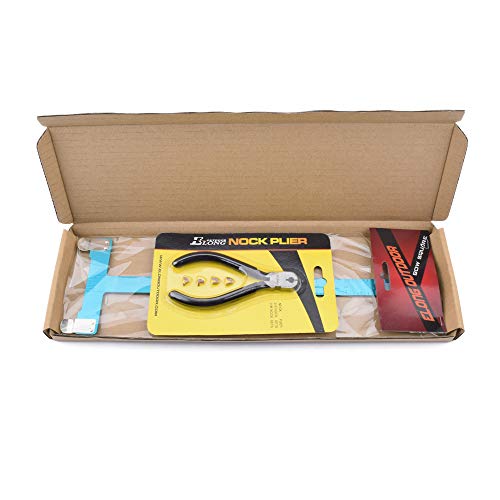 Nika Archery Nock Pliers Set, 4 String Nocking Points, Bow T Square Shooting Target Practise #TOP6