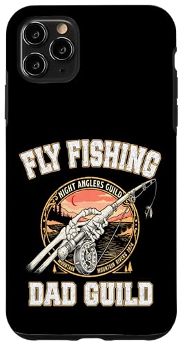 FLY FISHING DAD GUILD �t�B�b�V���[�}�� ���̓� �� �����₫ �X�}�z�P�[�X iPhone 11 Pro Max �p