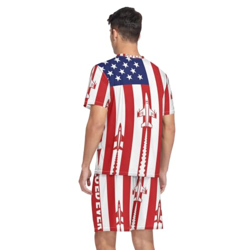 Camisas de pijama para hombre cómodas y frescas contra el calor nocturno talla S 2