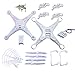 Hong Yi Corpo Shell Elica di Protezione della Lama Telaio Landing Coperchio Motore Skid Batteria del Motore di Cornice for SYMA x5C x5C-1 di Ricambio Set Parte Drone Ricambi (Color : X5C Part Set)