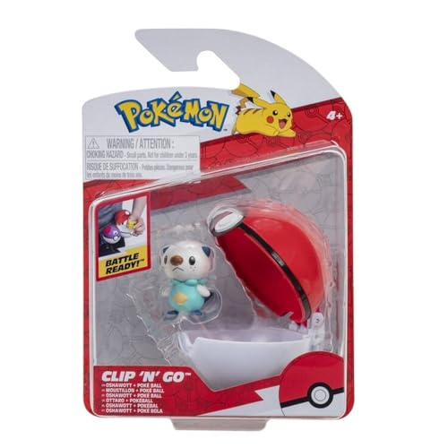 Clip n Go Clip \'N\' Go Oshawott + Poke Ball (EN)