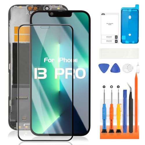 TFT for iPhone 13 Pro Screen Replacement for iPhone 13 Pro LCD Display A2638 A2483 A2636 A2639 A2640 Screen Digitizer Touch Assembly Repair Parts