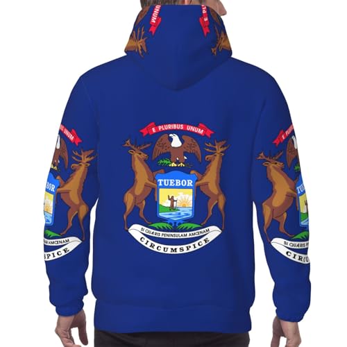 Pull Michigan homme pour journées fraîches et mi-saison décontractée - 5