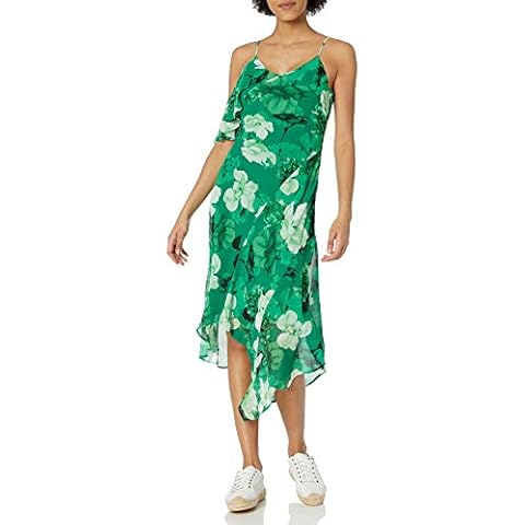 Vince Camuto Women's Floral Asymmetric Dress Cover