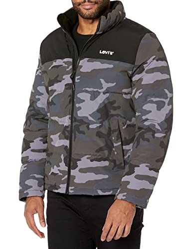 Image of Levi's Men's Arctic Cloth Retro Bubble Puffer Jacket