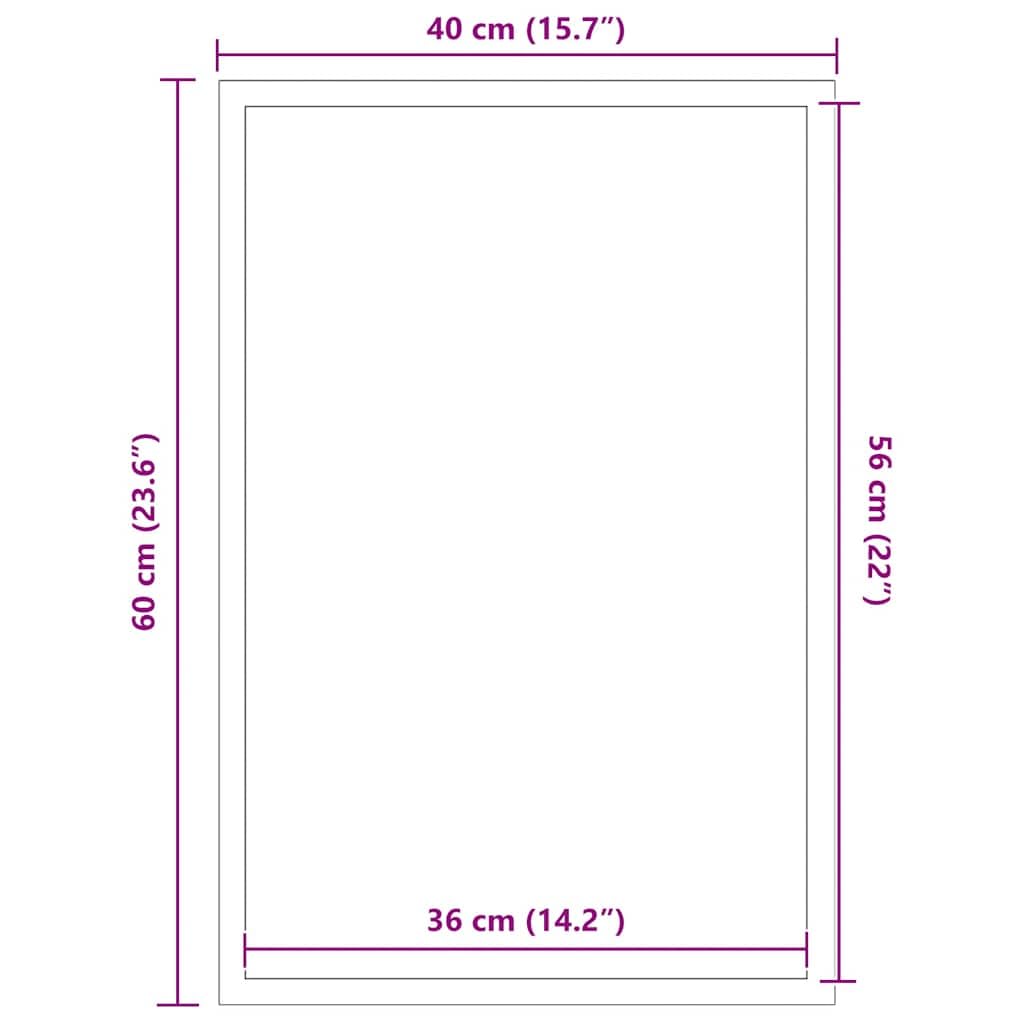 Felpudo gris 40 x 60 cm antideslizante, alfombra atrapa la suciedad para entrada, pasillo, balcón, terraza, jardín, lavable, absorbente, polipropileno duradero, ideal para interior y exterior