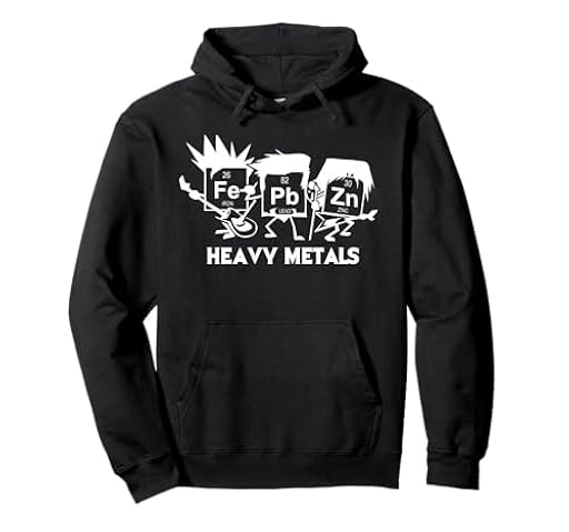 Fanáticos de la Ciencia de los Metales Pesados - Juego de pa Sudadera con Capucha | Ya disponible en tu tienda friki favorita! En mundofriki.es!