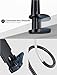 Tryone Gooseneck Tablet Holder Stand for Bed Adjustable Flexible Arm Tablets Mount Clamp on Table Compatible with iPad Air Mini | Galaxy Tabs | Kindle Fire | Switch or Other 4.7-10.5
