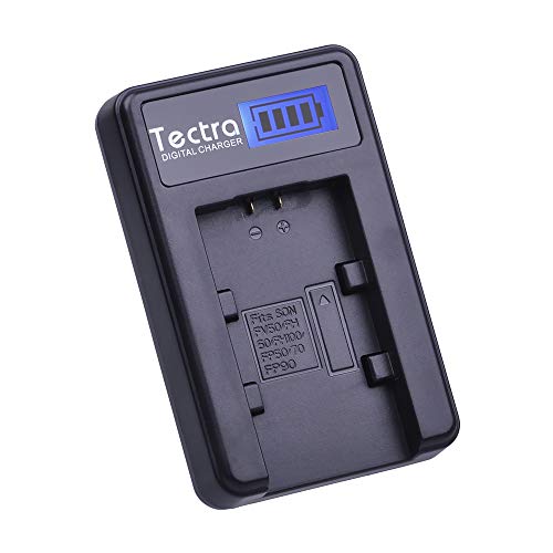 Tectra 2-Pack Np-Fh70 Rechargeable Battery And Lcd Usb Charger For Sony Np-Fh100, Fh60, Fh70, Np-Fh90 And Sony Dcr-Dvd650, Dcr-Hc20, Dcr-Hc21, Dcr-Hc22, Dcr-Hc48, Dcr-Hc51, Dcr-Hc62, Dcr-Sr42 #TOP5