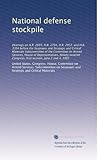 Stock de défense nationale