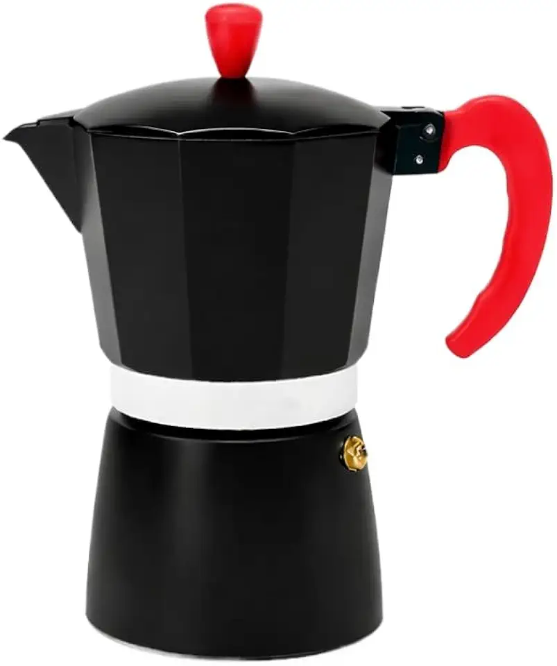Cafeteira Italiana Clink Alumínio 3 ou 6 Xícaras Moka Café(3 xícaras)