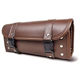 WILDKEN Motorrad Werkzeugtasche Werkzeugrolle Taschen Roll PU Leder Wasserdicht Motorrad Sattel Taschen für Harley Davidson
