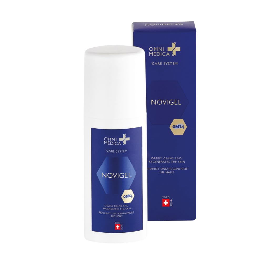 OMNIMEDICA Novigel Anti-Aging Creme – Gegen Pigmentflecken, Narben, Falten & Altersflecken – Gesichtspflege mit OM24® für Damen & Herren – vegan, natürlich & Swiss Made – 150ml