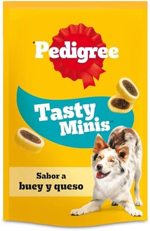 Pedigree Tasty Mini Snacks for Dogs Flavor Cheese and Beef (Pack ...
