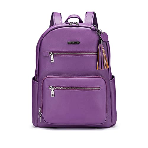 Namaste Zaino Backpack, Pelle Sintetica, Purple, Taglia unica