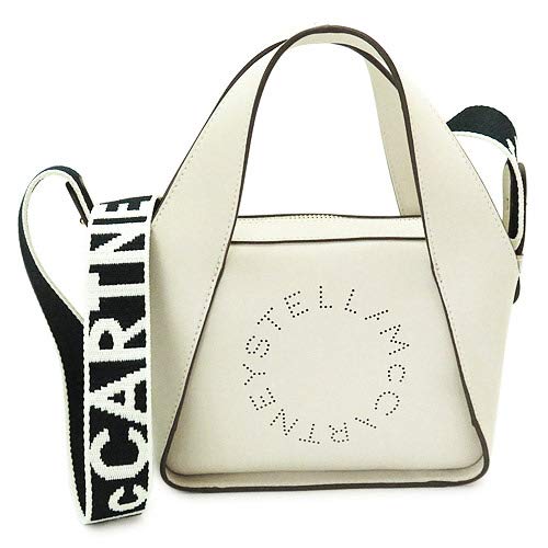 [ステラマッカートニー] STELLA McCartney ショルダーバッグ レディース 700140 W8542 ミニ ステラ ロゴ クロスボディバッグ トートバッグ SMALL TOTE BAG ECO (WHITE(9000)) [並行輸入品]