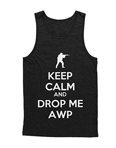Preisvergleich Produktbild HYPSHRT Herren Tank-Top Gaming CS Drop AWP Z100161 Schwarz M
