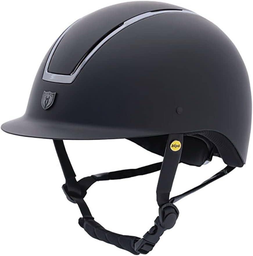 Equestrian Horse Riding Helmet - Windsor - English Style Protective Horseback Riding Apparel - Customizable Fit and Cooling Ventilation