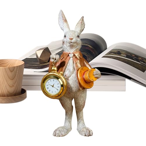 Figurines de Lapin de Pâques chic pour décorer votre salon et étagère de ferme - 2
