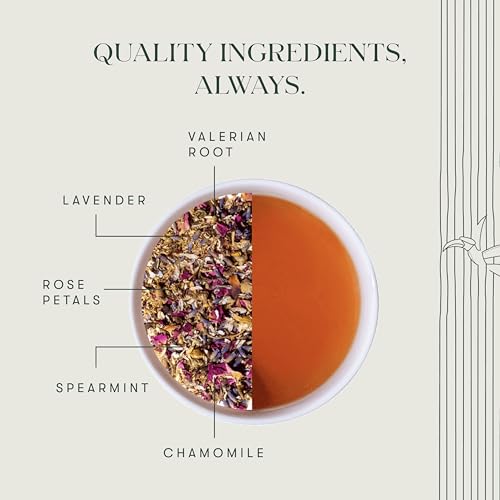 Luxmi Estates - Valerian Dream - Organic Valerian Root Tea for Sleep - Loose Leaf - 50g (25 Cups) | with Valerian Root, Chamomile & Lavender | Perfect Wellness Sleep Tea - Image 6