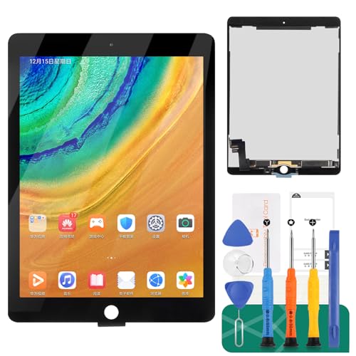 Écran LCD iPad Air 2014 affichage haute fidélité et vitre tactile noire de précision