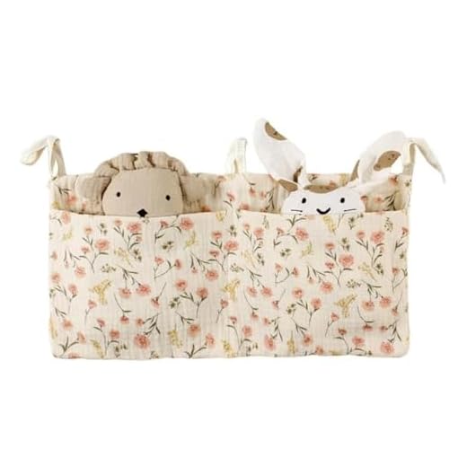 Bedding items, bedside hanging storage bags - multi-functional hanging pockets for storing things - cotton fabric storage boxes made of cotton material