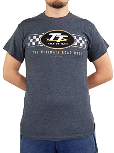 Mondocorse T-Shirt TT The Ultimate Road Race Gris Medium