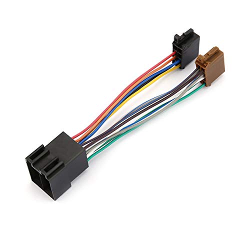 MXECO Car Stereo Audio Adaptador ISO Arnés con Duradero Radio Automóvil Mazo...
