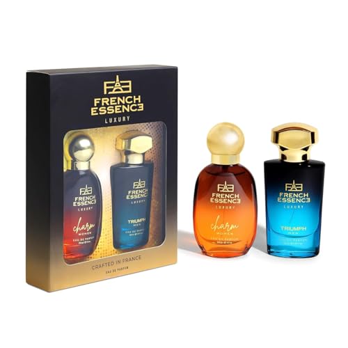 Image of French Essence Perfume Gift Set for Men & Women | Charm 30ml & Triumph 30ml Combo | Long-Lasting Fragrance | Attractive French Scent | Fresh EDP