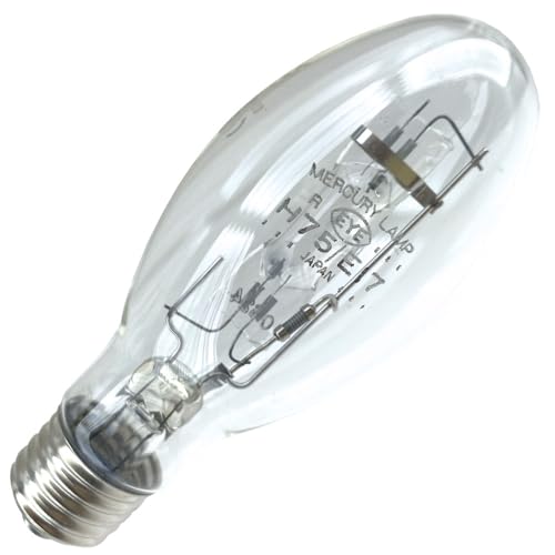 Industrial Performance Replacement for Eye 70015 H75 E17 Clear Mercury Vapor Light Bulb (1 Pack)