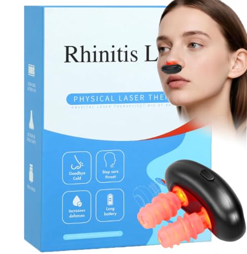 Red Light Nasal Device Three Light Modes Portable Red Light for Nose Nasal Soothing Aid for Dryness and Stuffy Nose