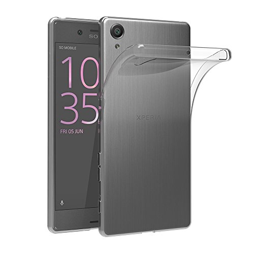 AICEK Coque Sony Xperia X, Etui Silicone Gel Xperia X Housse Antichoc Xperia X Transparente Souple Coque de Protection pour Sony Xperia X(5.0 Pouces)